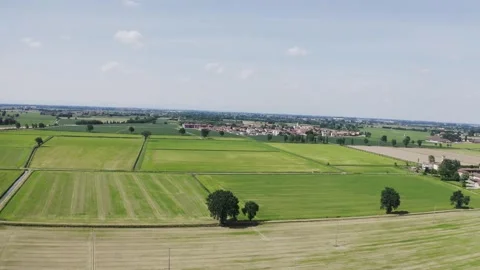 Panoramic view in italian countryside Stock Footage 145938802