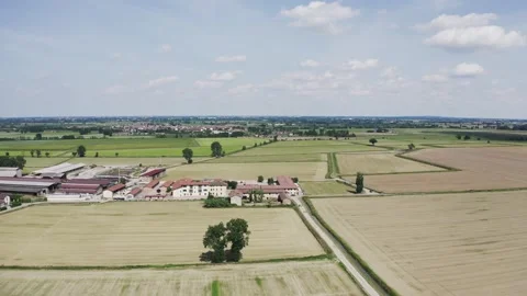 Panoramic view in italian countryside Stock Footage 145939073