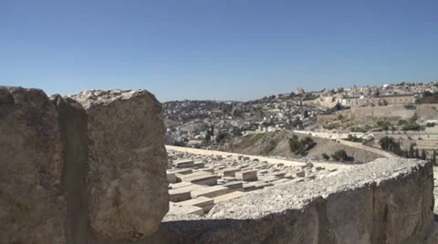 Panoramic View of Jerusalem Stock Footage 37847910