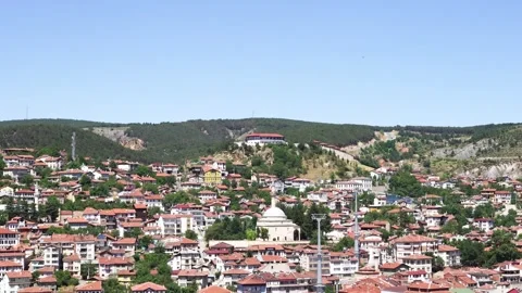 Panoramic view of Kastamonu Castle 動画素材 278172085