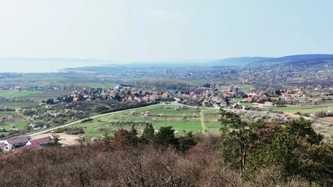 Panoramic view from lookout tower Video stock 151638220