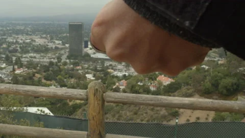 Panoramic View of Los Angeles Stock Footage 234217728