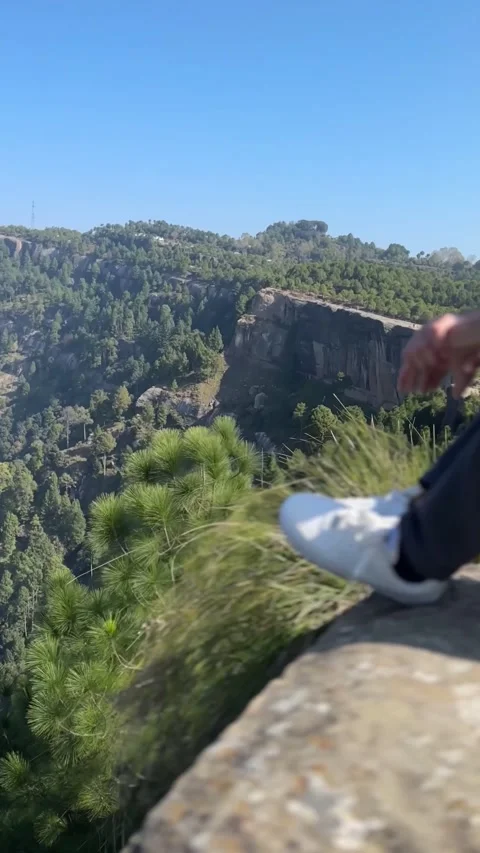 Panoramic View of Lush Green Mountain Ranges and Forested Valleys Stock Footage 330136103