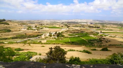 Panoramic view of Malta Stock Footage 51136254