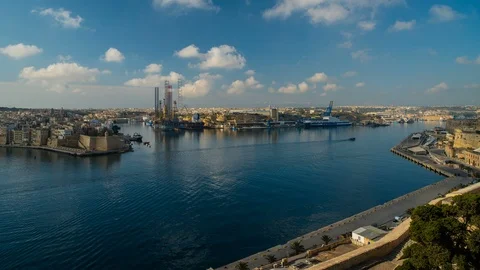 Panoramic View in Malta Stock Footage 113391373