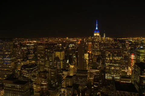 Panoramic view of Manhattan Foto stock