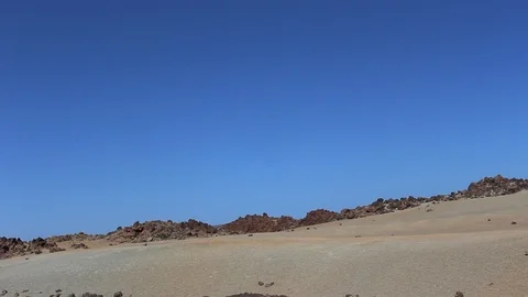 Panoramic view of a Martian landscape. Stock-Footage 115908274