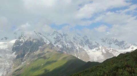 Panoramic view of the mountains Video stock 41465368