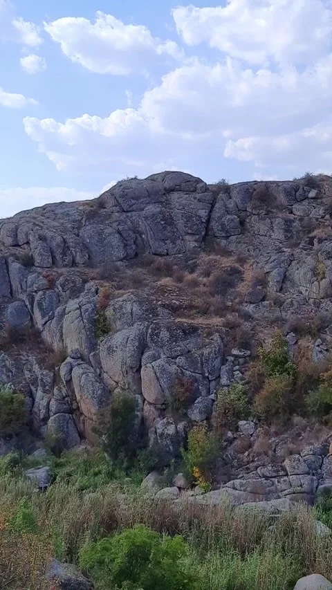 Panoramic view of mountains. Stock Footage 246305681