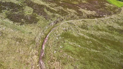 Panoramic View Near Crotty's Cave, County Waterford, Ireland 4K Vidéo 337847945