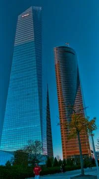 Panoramic view of the new sky line of Madrid in 2022 Photos