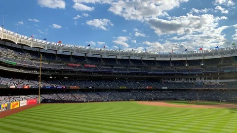 Yankee Stadium New York New York Stock Footage Video (100% Royalty-free)  1100657227