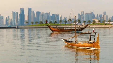 Dhow Qatar Stock Footage ~ Royalty Free Stock Videos | Pond5