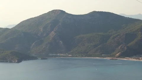 Panoramic view of Oludeniz Stock Footage 286262126