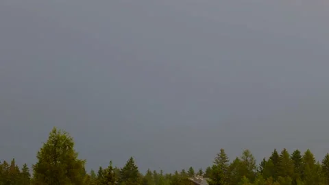 Panoramic View over Mountain with Weisshorn 4505 Meters and with Storm Clouds Видео 162963659