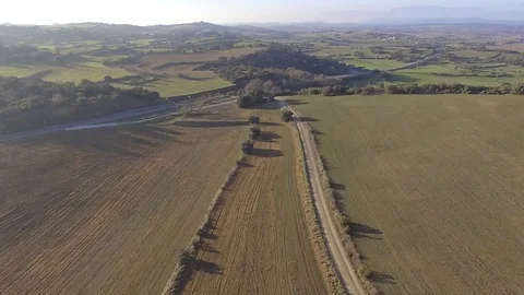 PANORAMIC VIEW OVER THE STREET 库存影片 101779021