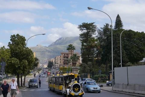 Panoramic view of Palermo 스톡 사진
