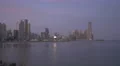 Panoramic view of Panama City at dusk 4k or 4k+ Resolution