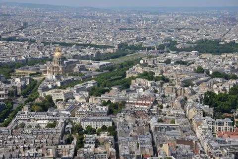 Panoramic view of Paris 스톡 사진