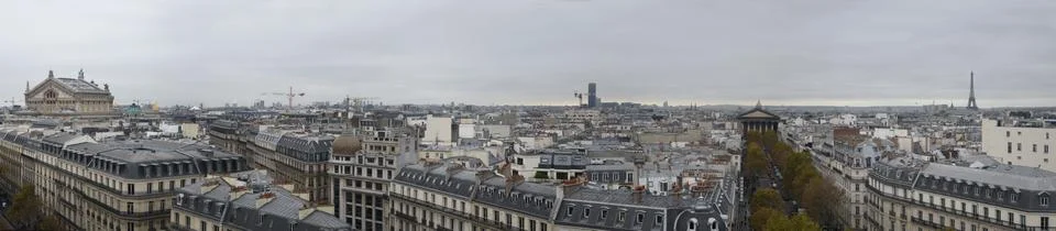 Panoramic view of Paris Foto stock