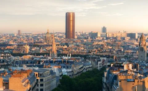 Panoramic view of Paris Foto stock