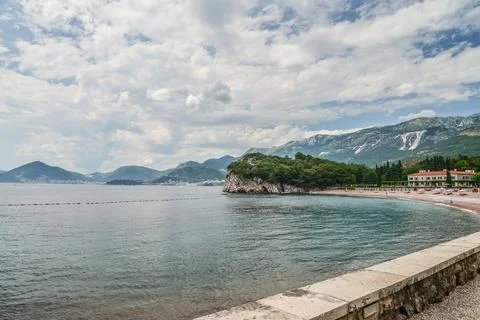 Panoramic view from the park Milocer Stock Photos