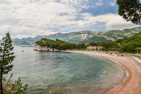 Panoramic view from the park Milocer Stock Photos