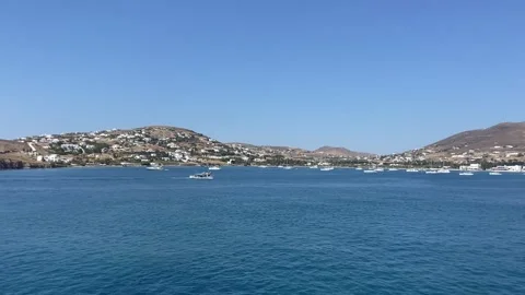 Panoramic View of Paros Island, Greece - July 8, 2026 Stock Footage 339667369