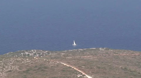 Panoramic view of a Peninsula Видео 41659456