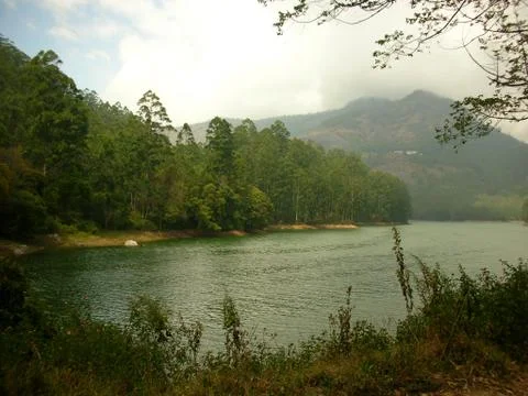 A panoramic view Stock Photos