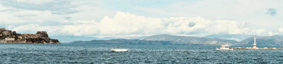 Panoramic view Stock Photos
