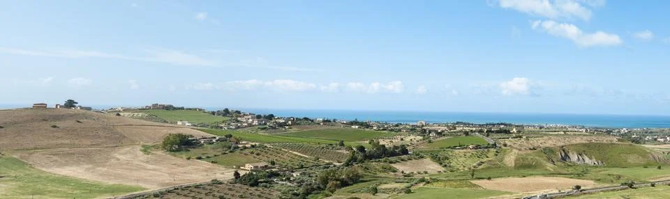 Panoramic view Stock Photos