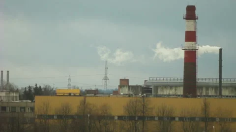 Panoramic view of pipes Video stock 47010788