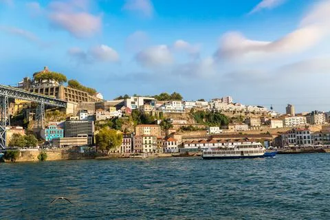 Panoramic view of Porto Stock Photos