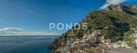 Photograph: Panoramic View of Positano, Amalfi Coast (Costiera ...