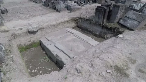 Panoramic View, Prambanan Compound Temples, Java, Indonesia Stock Footage 312671652