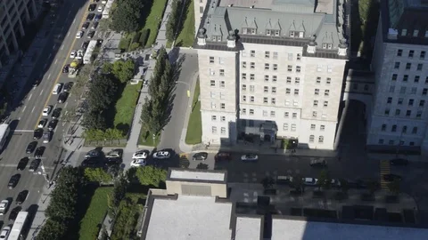 Panoramic view of the Quebec Video stock 70110669
