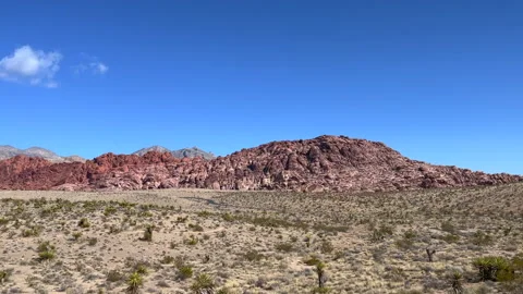 Panoramic view of Red Rock Canyon Video stock 170732663