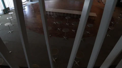 Panoramic view of a restaurant Stock Footage 64129362