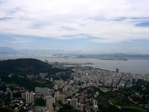 Panoramic view of Rio de Janeiro Stock Photos