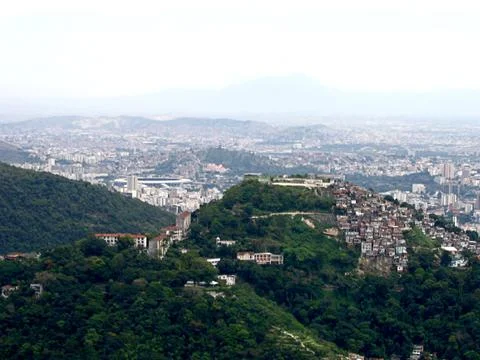 Panoramic view of Rio de Janeiro Stock Photos