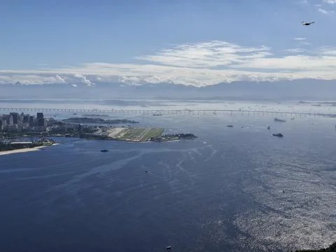 Panoramic view of Rio de Janeiro. Stock Photos