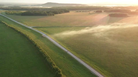 Panoramic view of the road. Vidéo 112098232