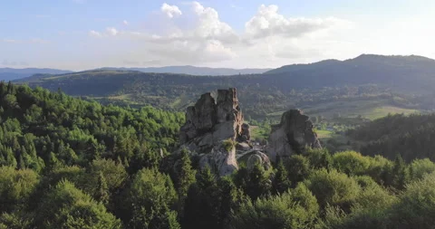 Panoramic view of the rock. Stock-Footage 150381942