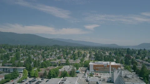 Panoramic view from rooftop patio Stock Footage 103399427