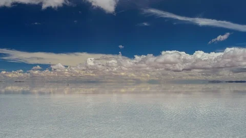 Panoramic View on Salar De Uyuni 스톡 동영상 96146289