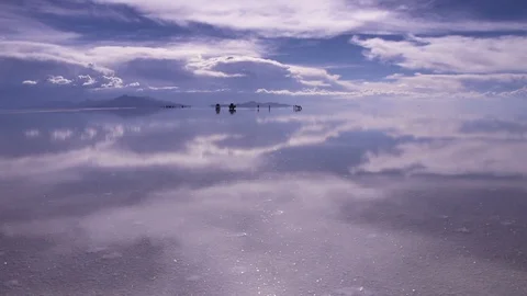 Panoramic view of the Salars Video stock 87034010