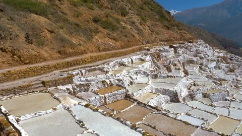Panoramic view of Salt Mines Vídeos de archivo 119948337