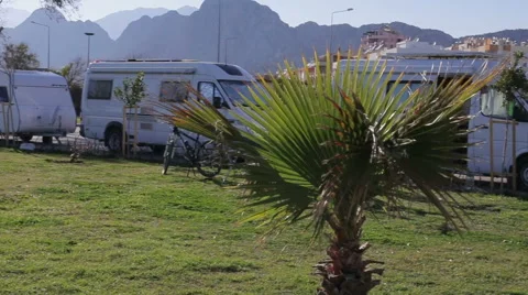 Panoramic view of the side of the road Stock Footage 62747534