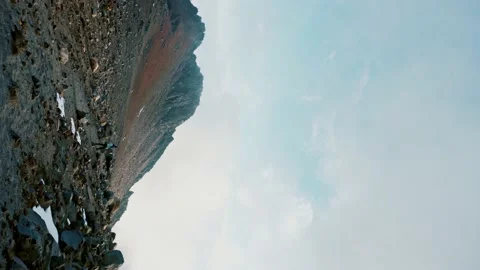 Panoramic view of the sierra nera volcano in mexico Stock Footage 211121234